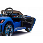 Elektrická autíčko BMW I4 - modré